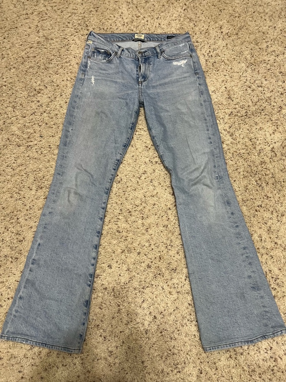 Citizens of Humanity Emmanuelle Slim Boot Light Wash Jeans size 26